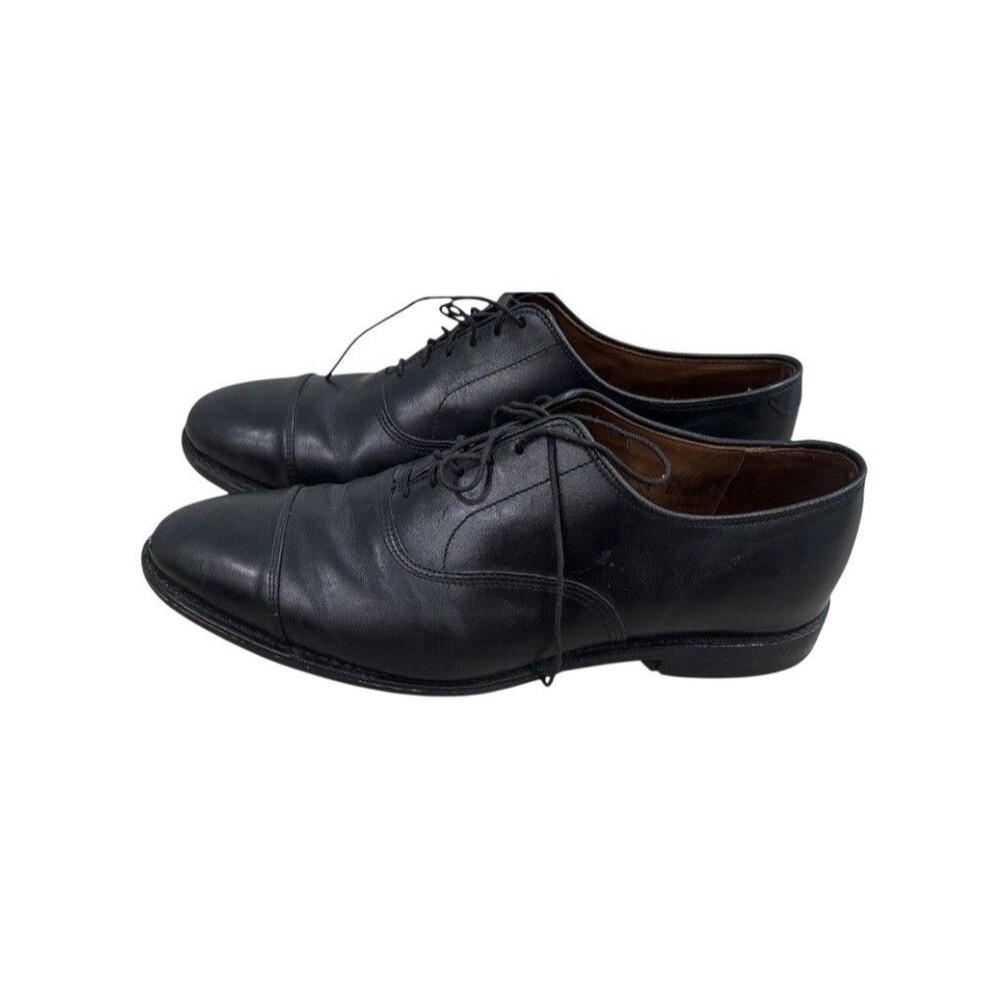 Allen Edmonds Park Avenue 2.0 Dress Shoes Mens 8.5D Black Leather Oxford Cap-Toe